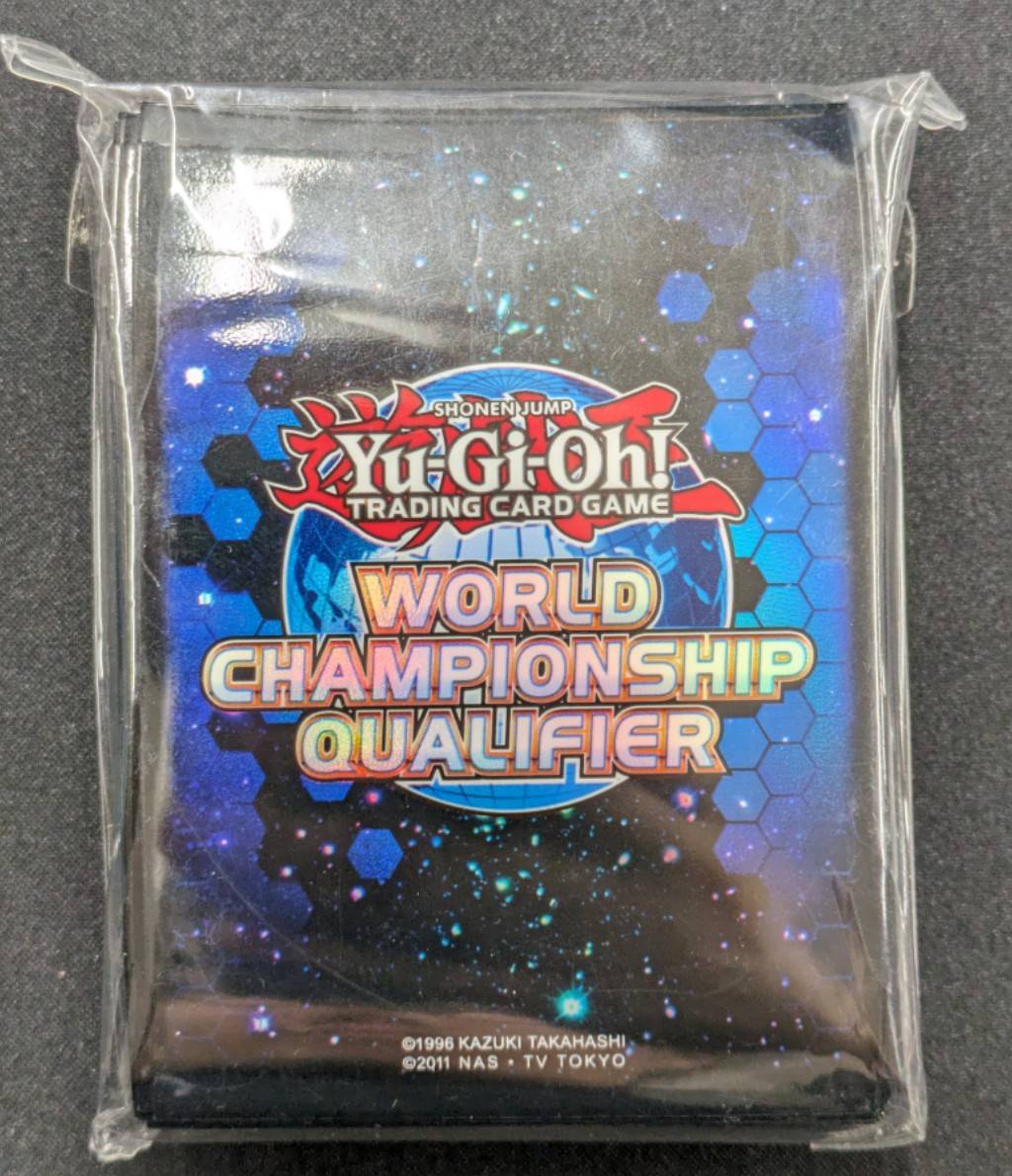 【未開封】WorldChampionshipQualifier 2012　スリーブ(黒青)