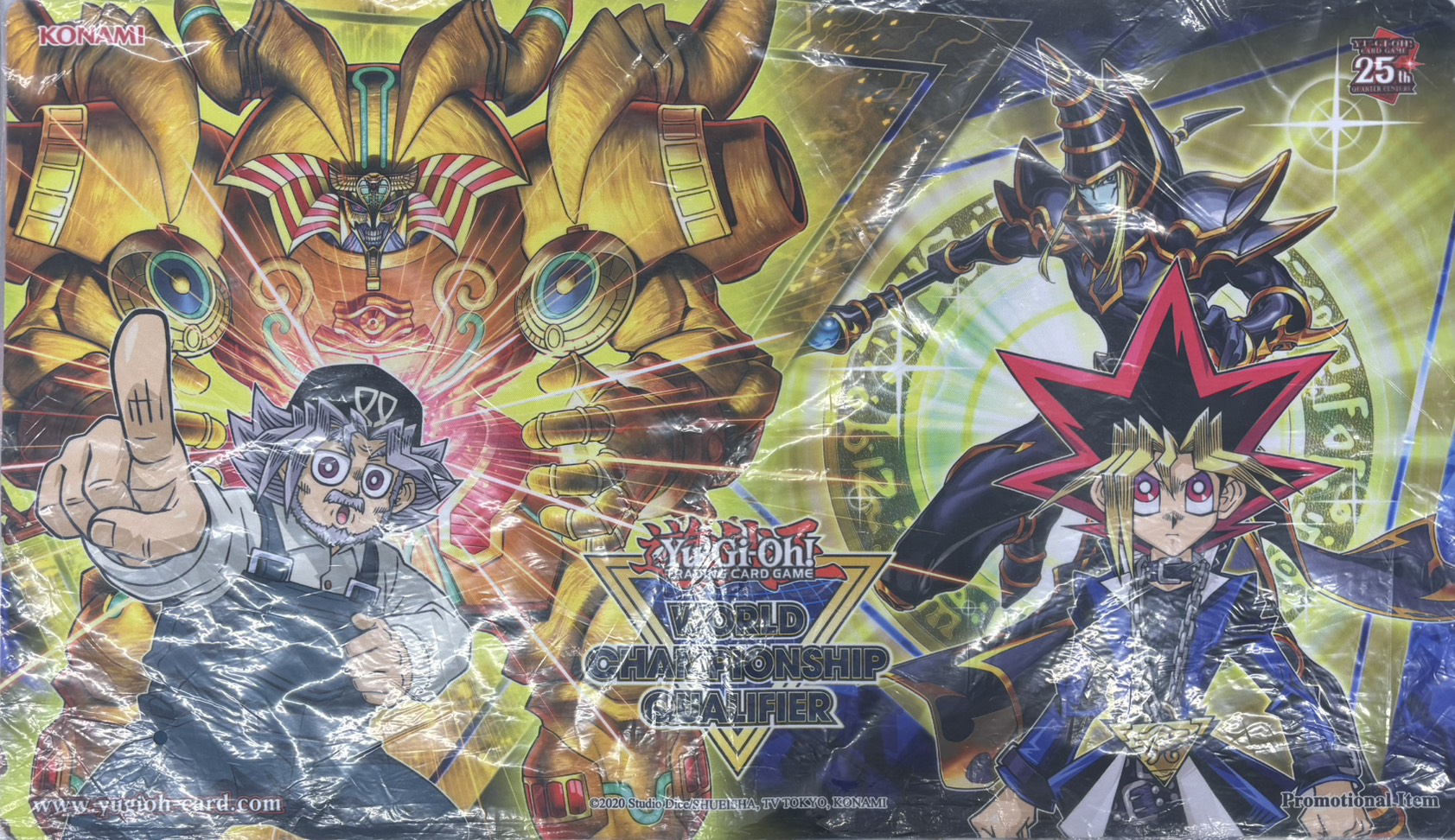 【プレイマット】WCQ　武藤遊戯＆武藤双六