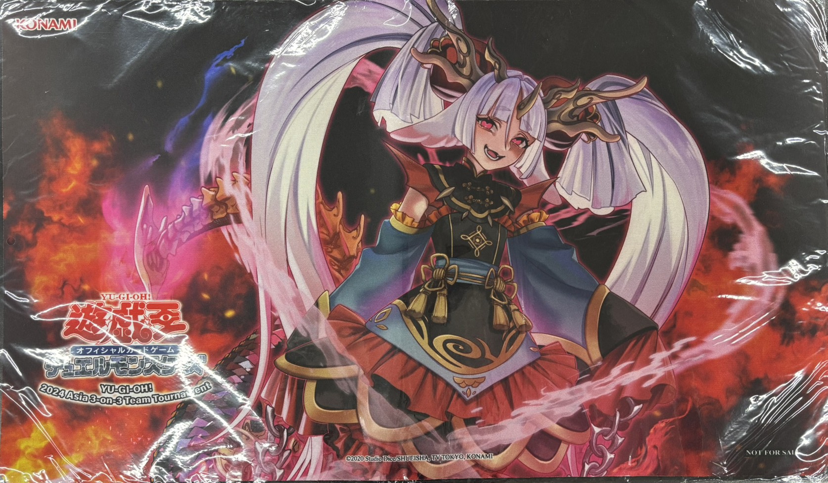 【プレイマット】『狂愛の竜娘アイザ(2024Asia3on3)』未開封