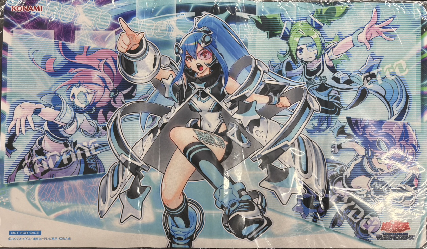 【プレイマット】『ARG☆S栄冠のアドラ(遊戯王の日)』未開封