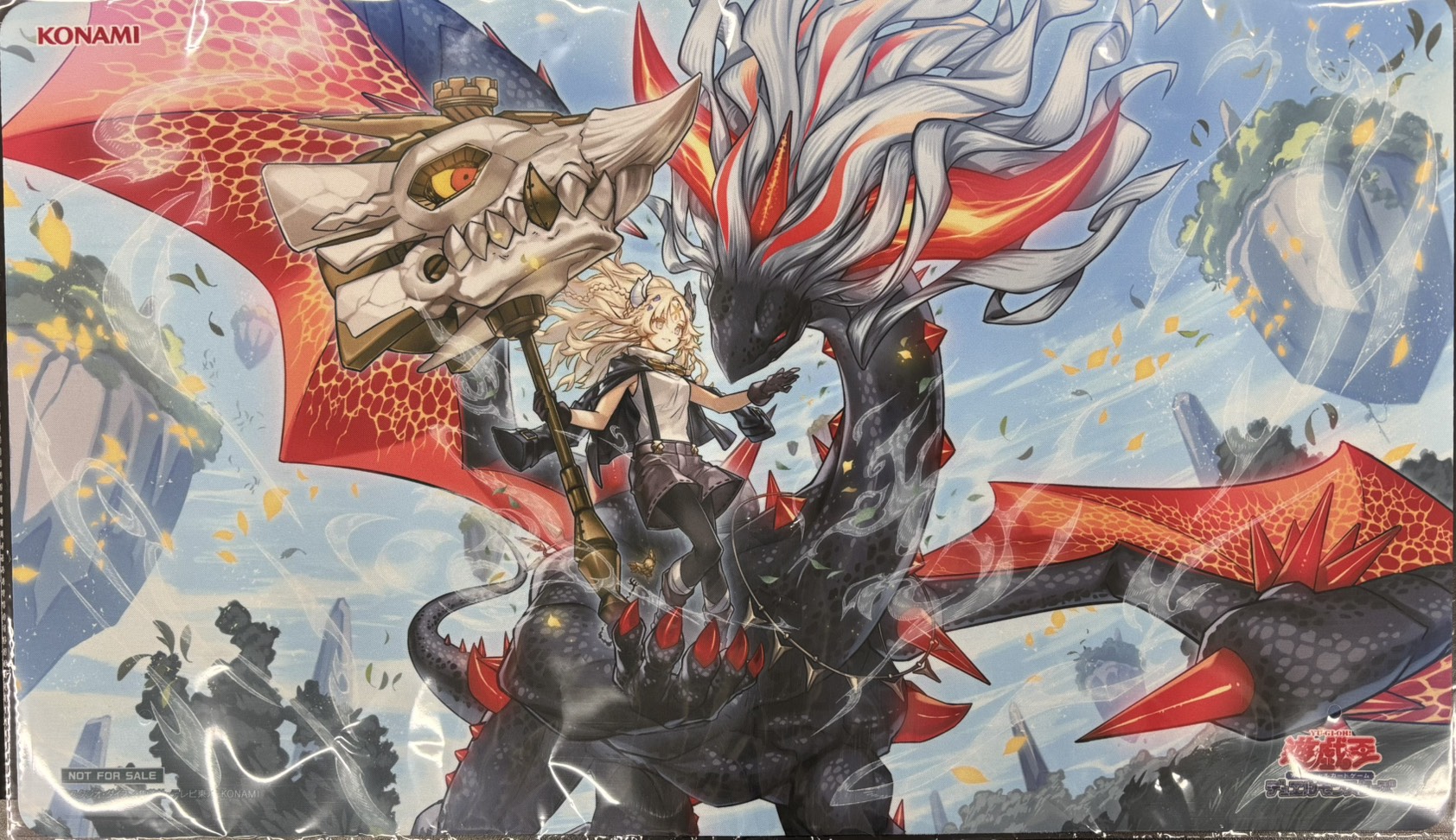 【プレイマット】黒き竜のエクレシア(ランキング) 未開封