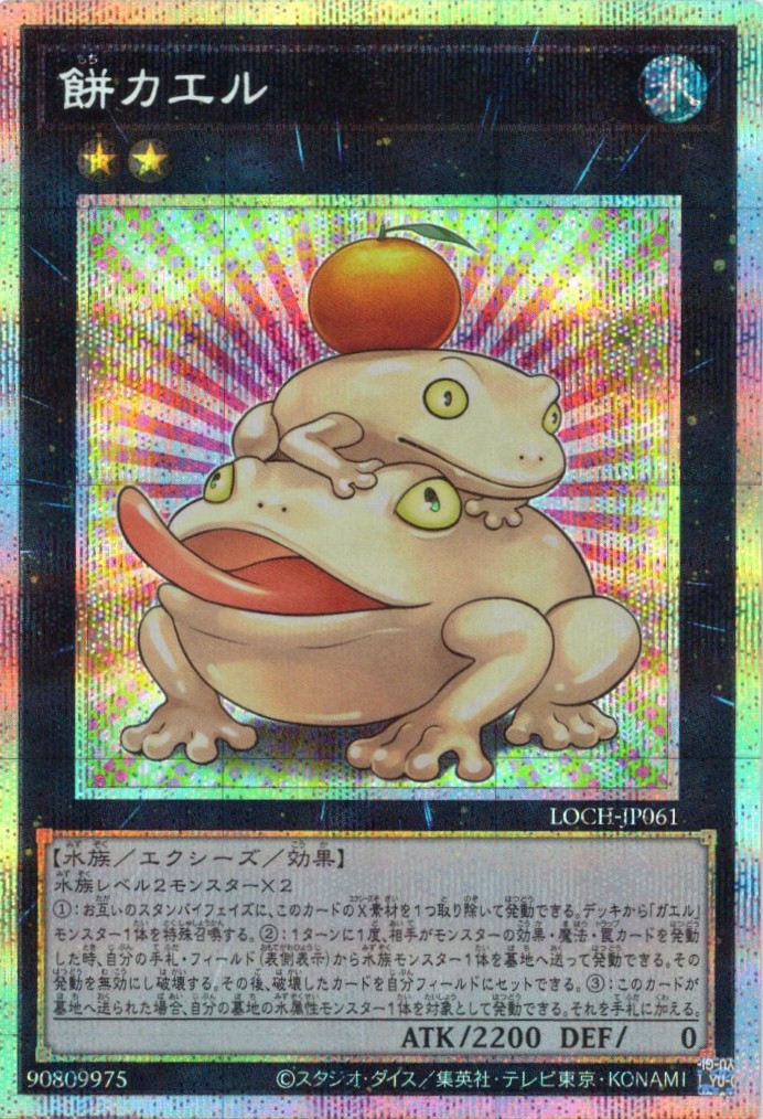 【SALE】餅カエル【PSE】〈LOCH-JP061〉