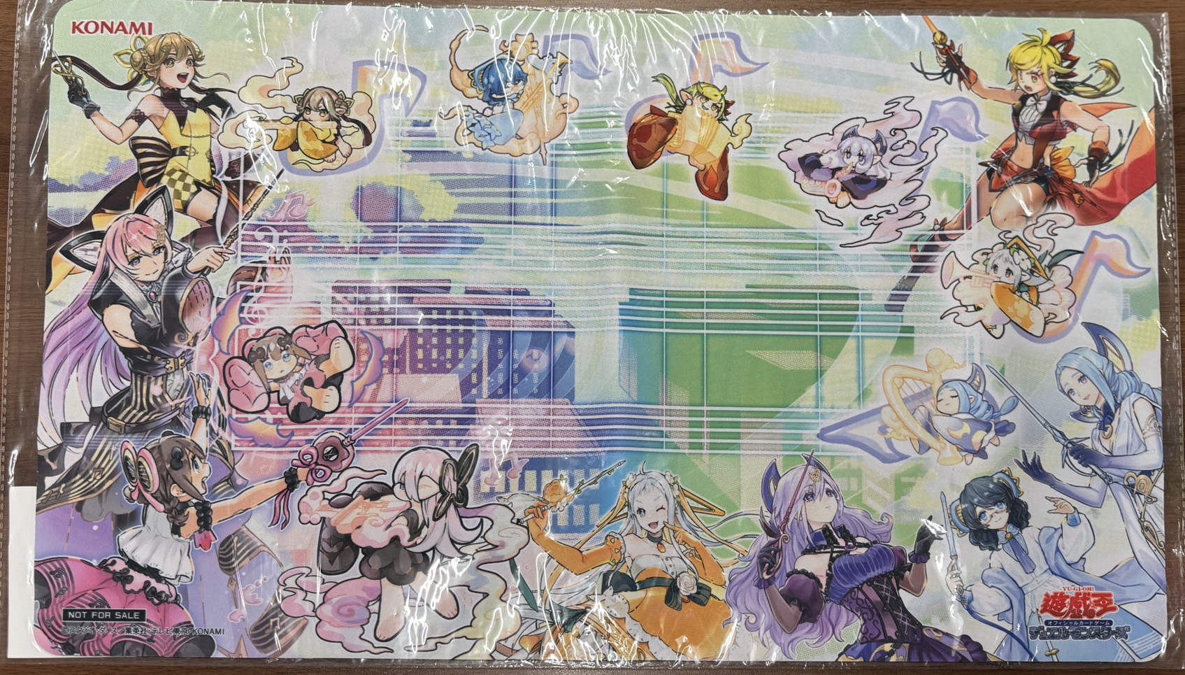 【プレイマット】ドレミコード　遊戯王の日