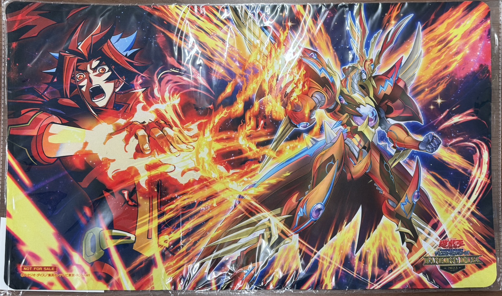 【プレイマット】Soulburner&転生炎獣レイジングフェニックス(RANKINGDUEL2023-1st-)