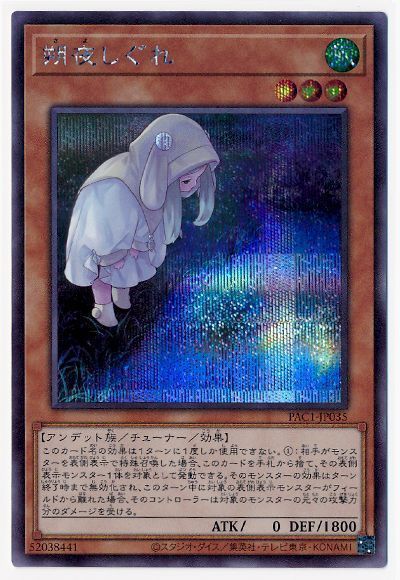 【状態B】(新)朔夜しぐれ【SE】〈PAC1-JP035〉