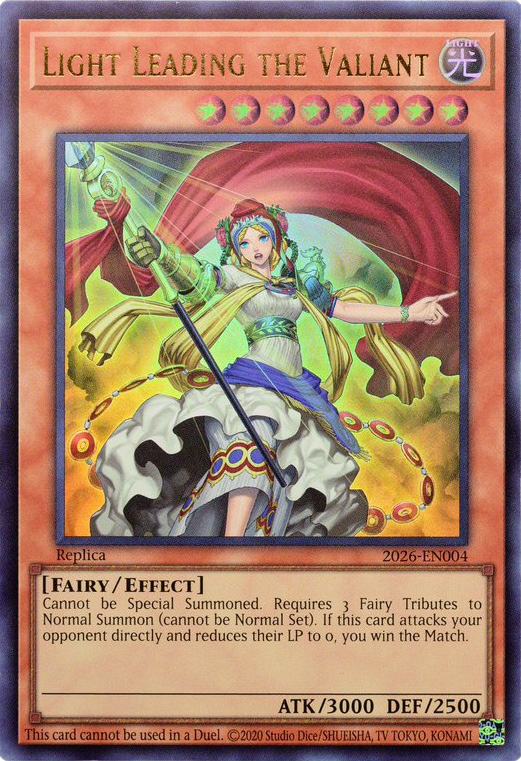【未開封】Light Leading the Valiant【UR】〈2026-EN004〉