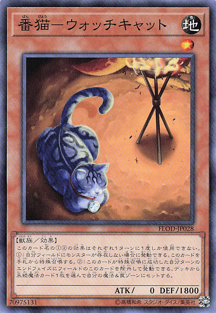 番猫ウォッチキャット【N】〈FLOD-JP028〉
