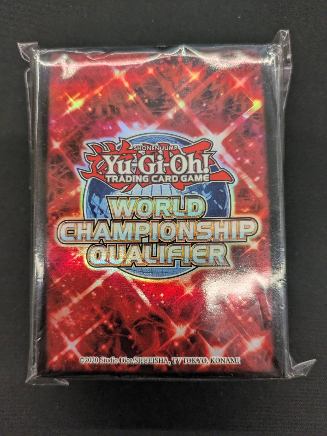 高額売筋】 2023 WCQ 遊戯王 赤 未開封 スリーブ 遊戯王OCG デュエル 