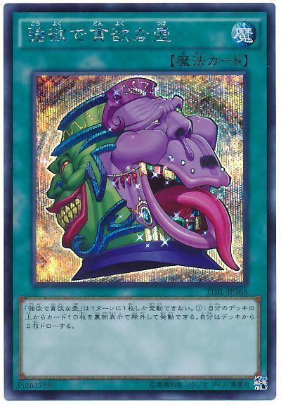 【状態B】強欲で貪欲な壺【SE】〈TDIL-JP066〉