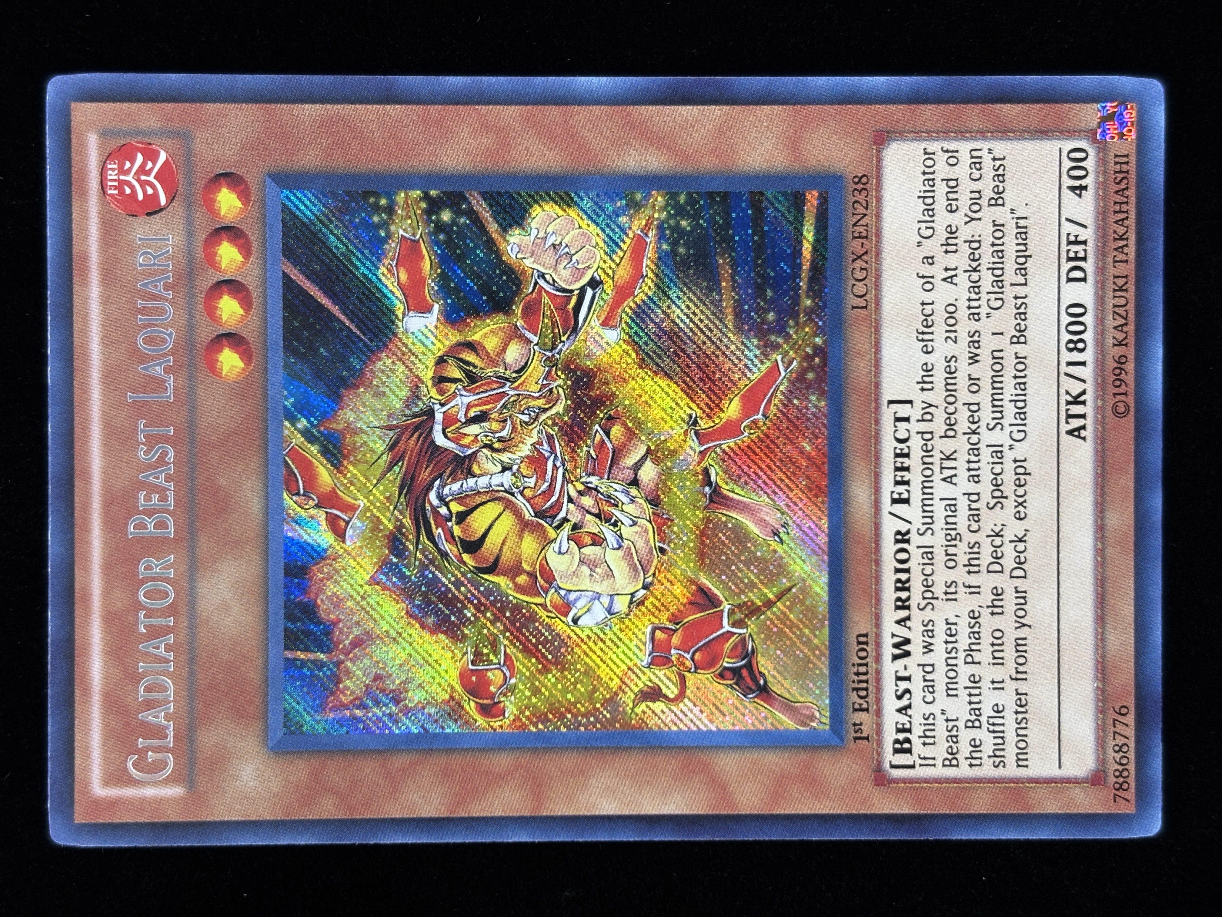 【状態C】●GLADIATOR BEAST LAQUARI(LCGX-EN238)(SE)