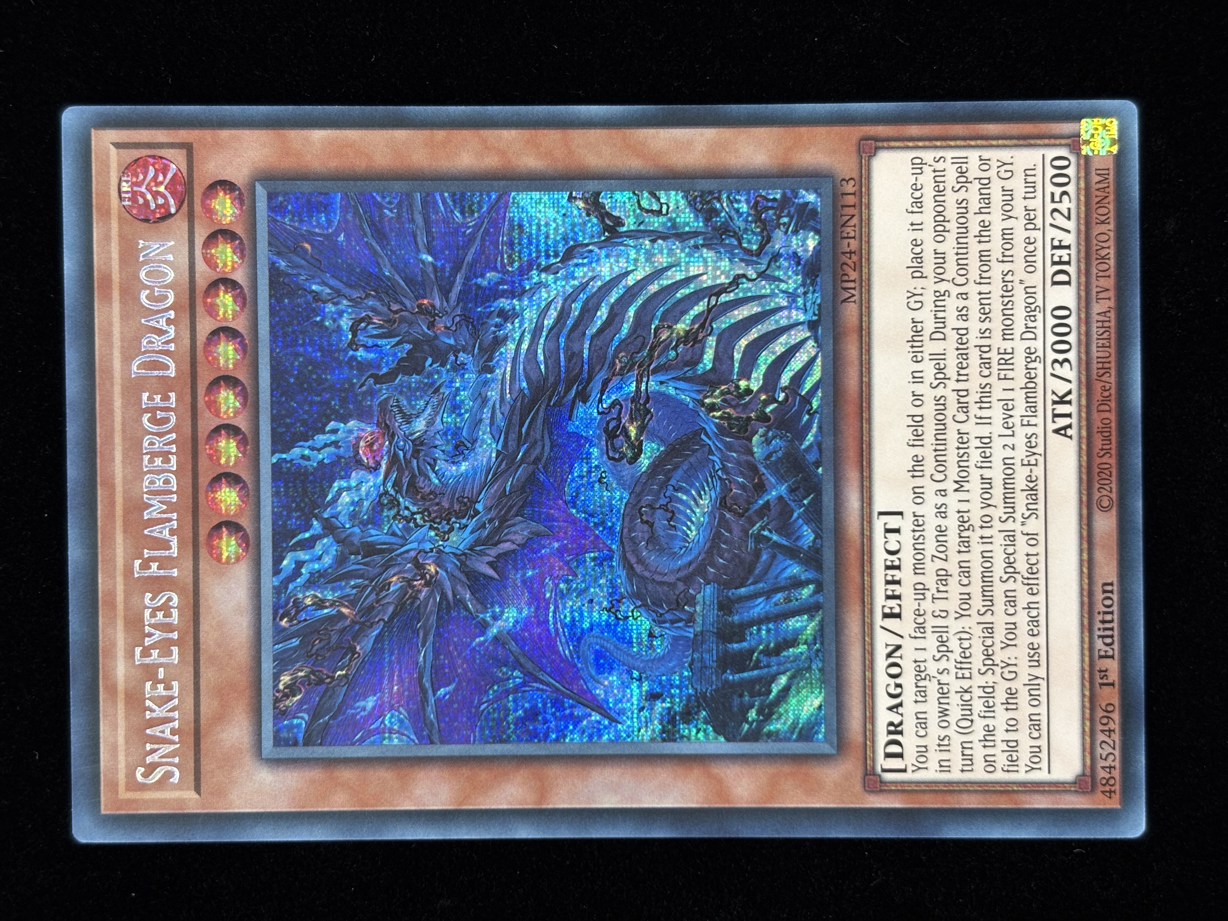 【状態C】●SNAKE-EYES FLAMBERGE DRAGON(MP24-EN113)(PSE)
