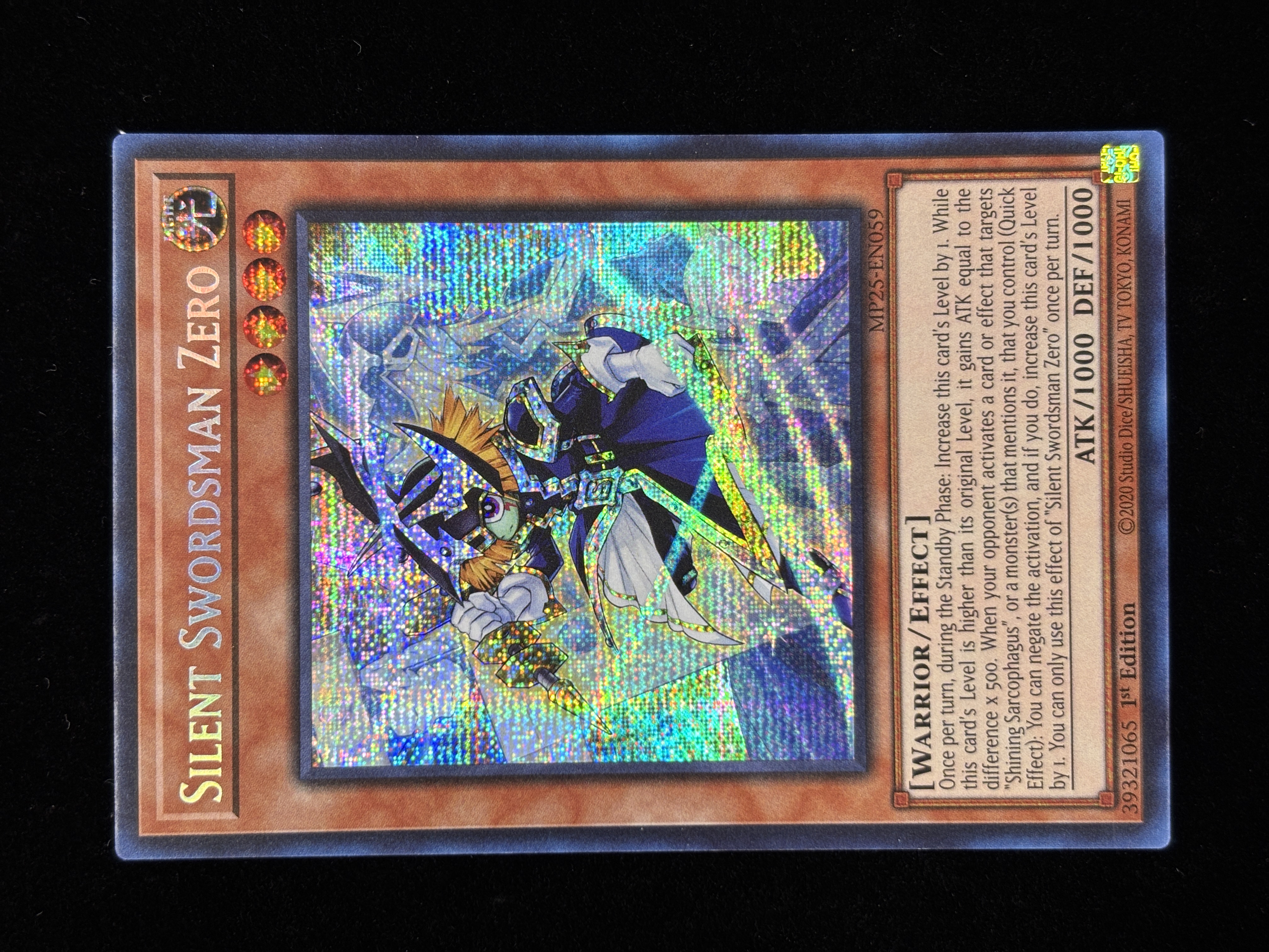 【状態C】●SILENT SWORDSMAN ZERO(MP25-EN059)(PSE)