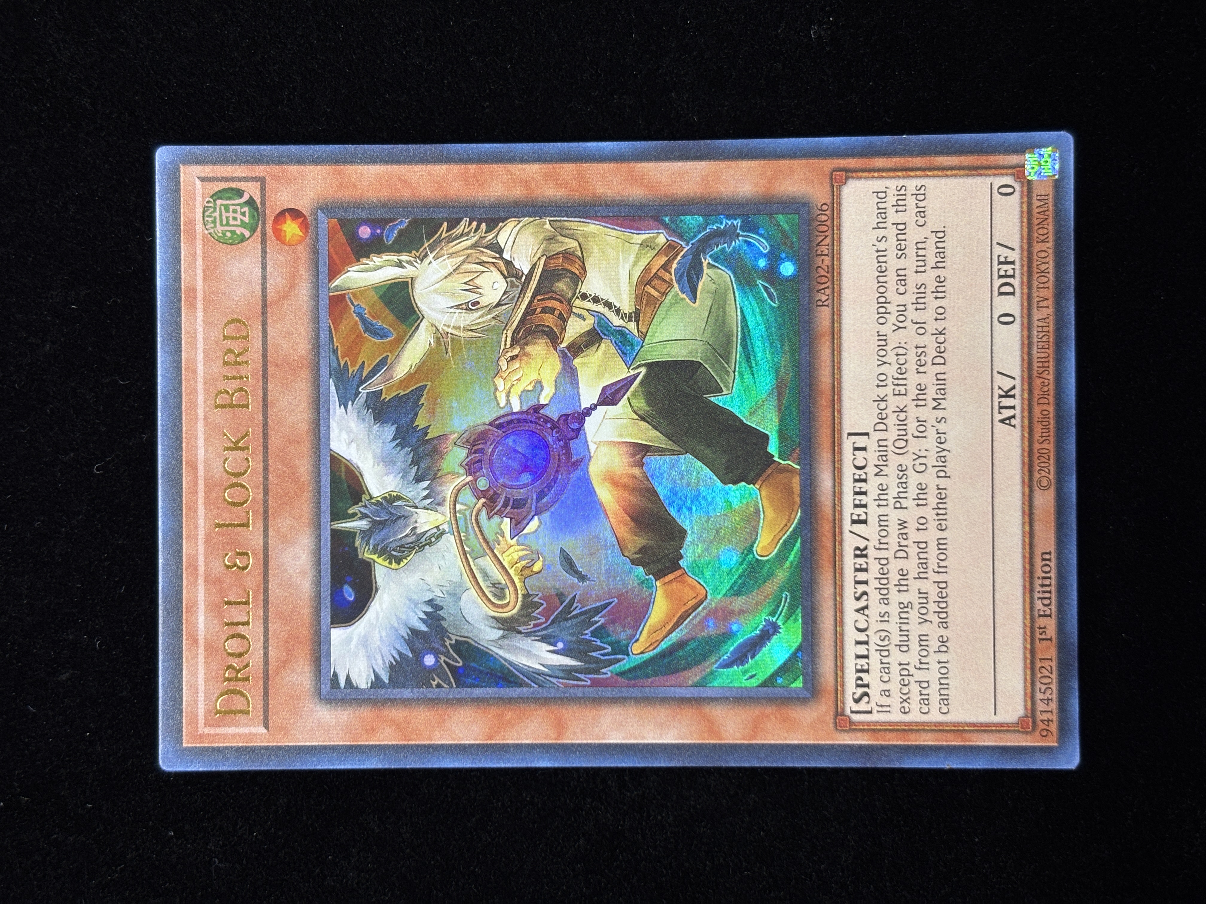 【状態C】●DROLL&LOCK BIRD(RA02-EN006)(UR)