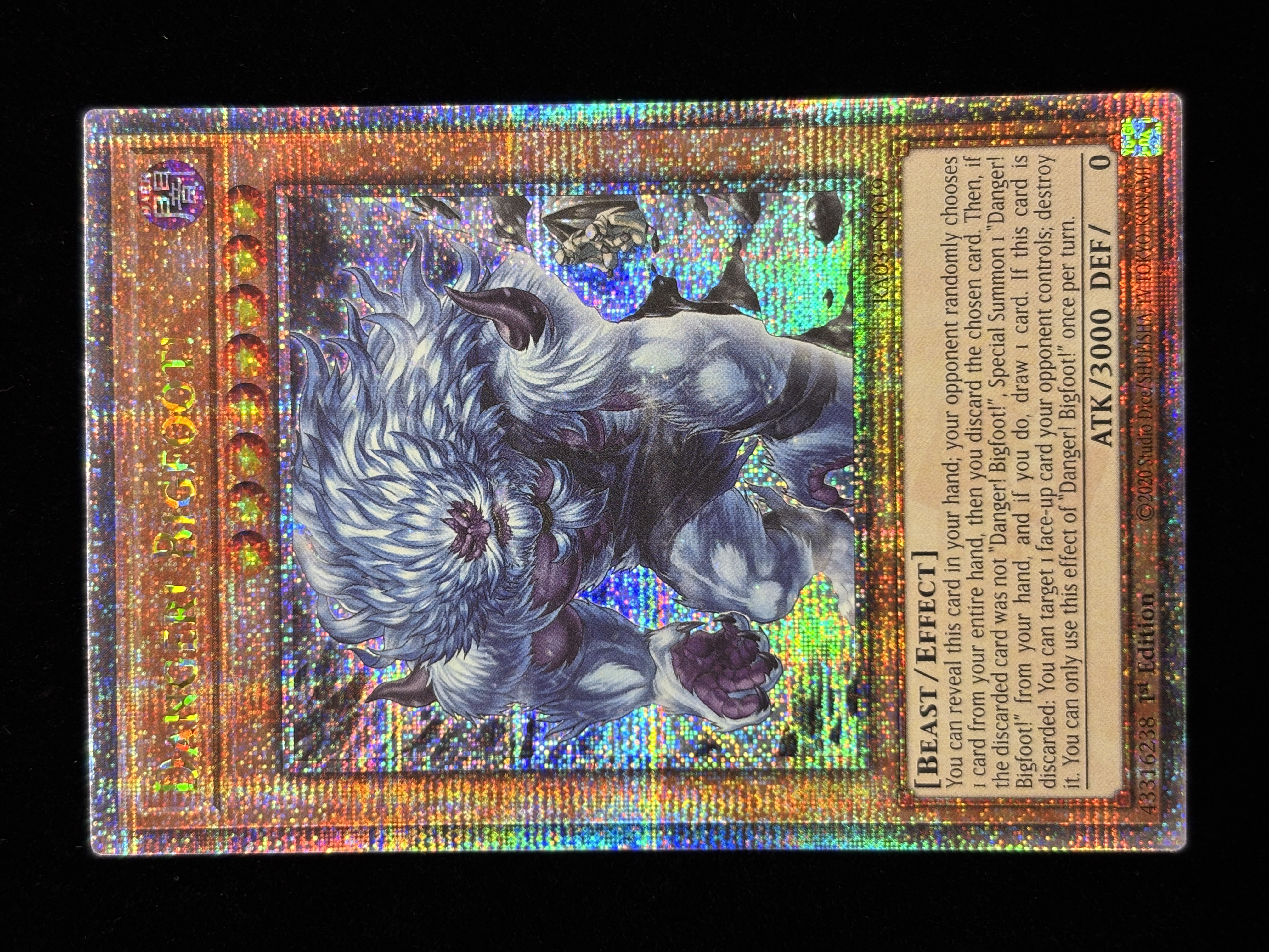【状態C】●DANGER!BIGFOOT!(RA02-EN019)(QCSE)