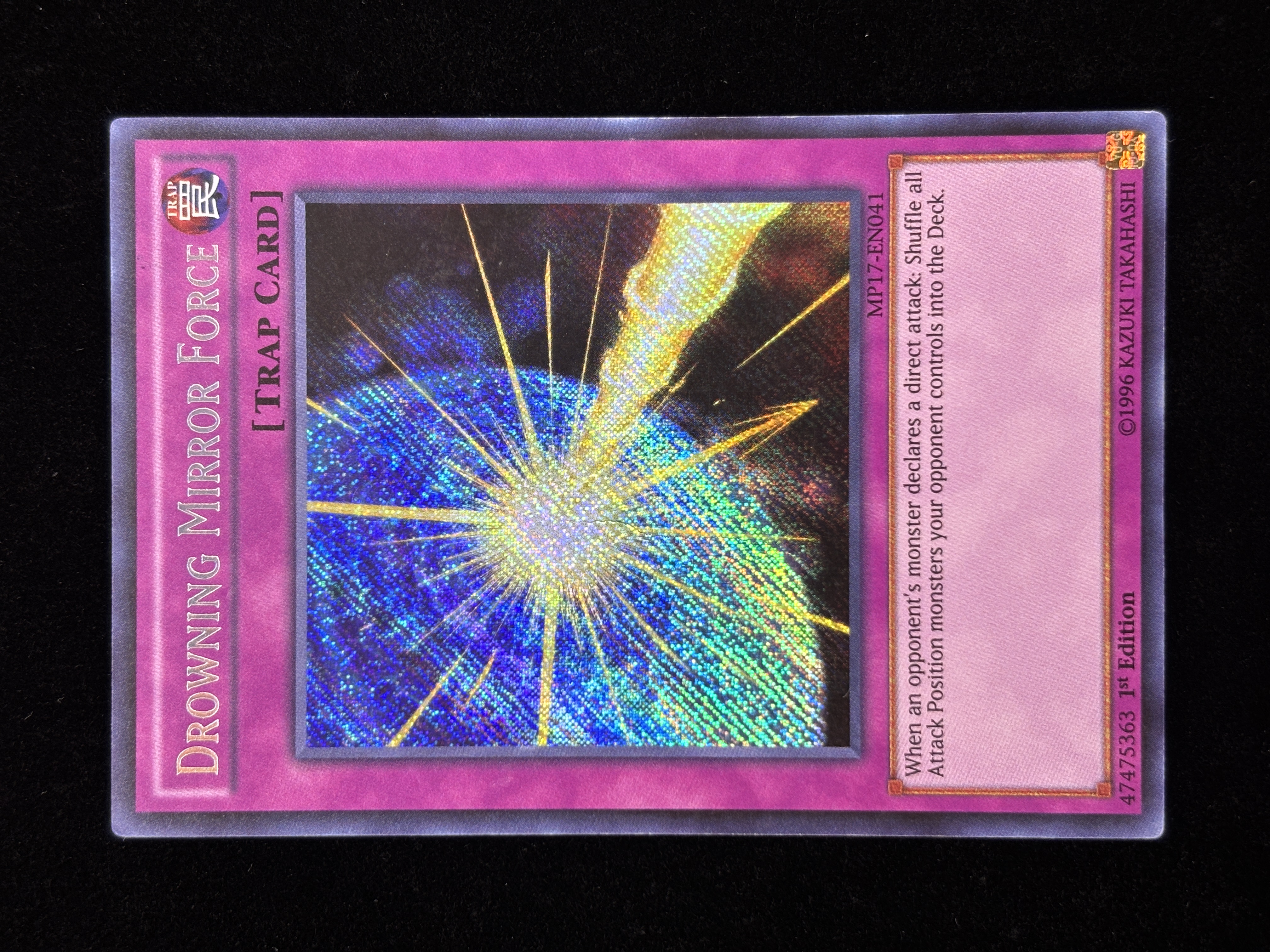 【状態C】●DROWNING MIRROR FORCE(MP17-EN041)(SE)