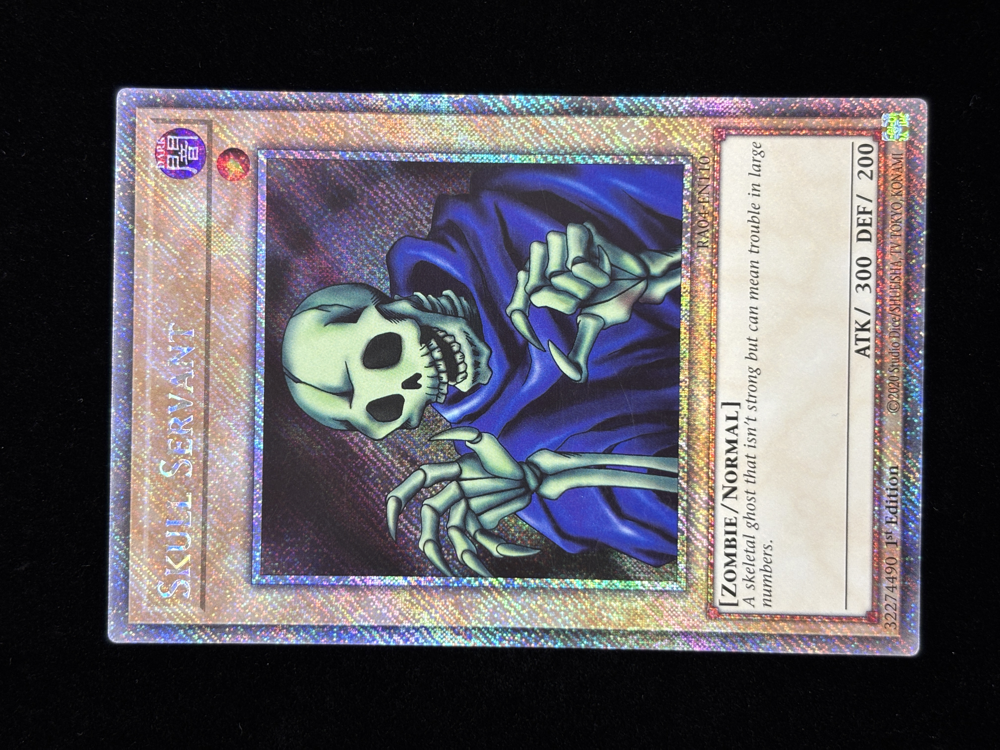 【状態C】●SKULL SERVANT(RA04-EN110)(Platinum)