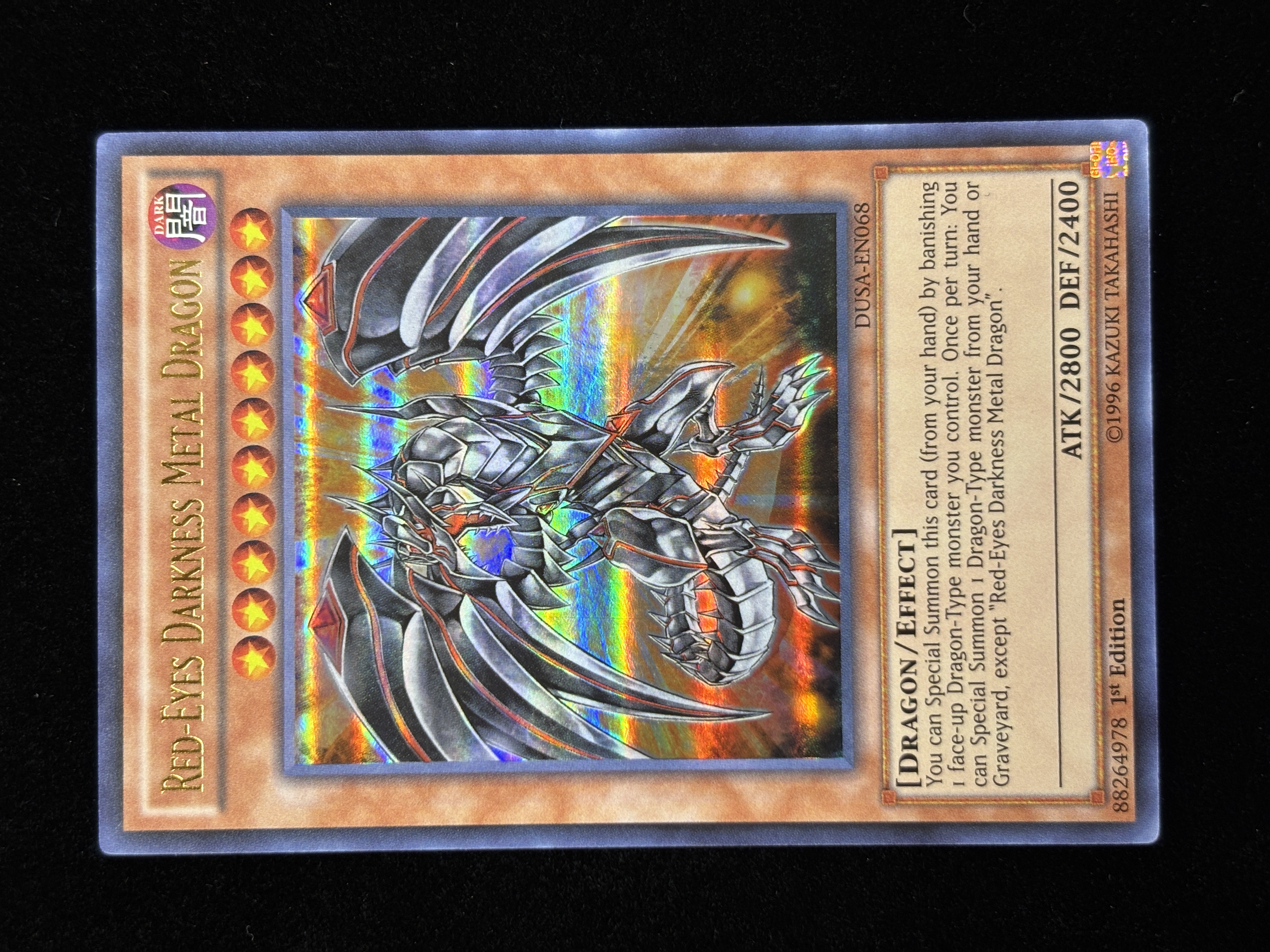 【状態C】●RED-EYES DARKNESS METAL DRAGON(DUSA-EN068)(UR)B