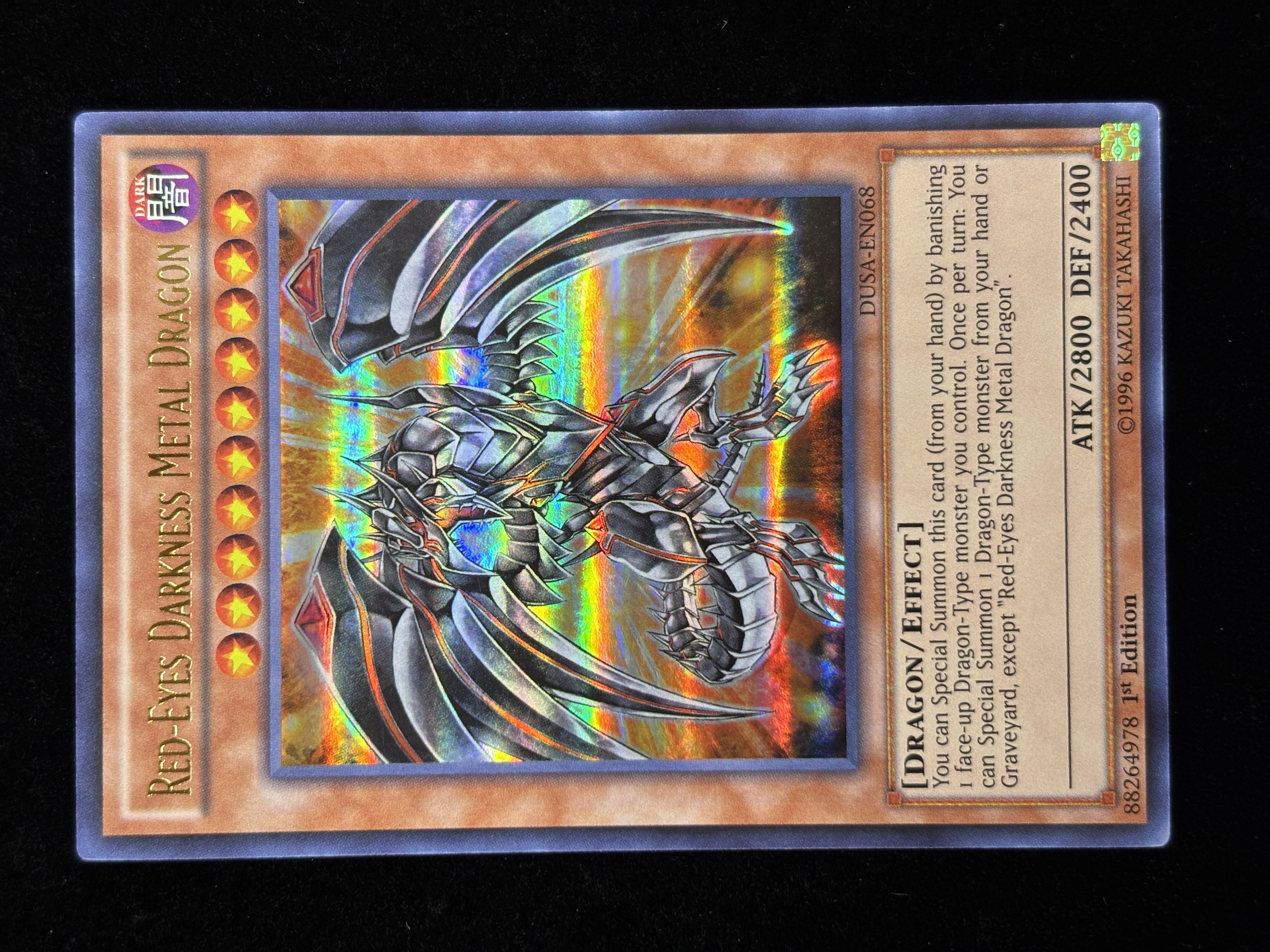 【状態C】●RED-EYES DARKNESS METAL DRAGON(DUSA-EN068)(UR)C