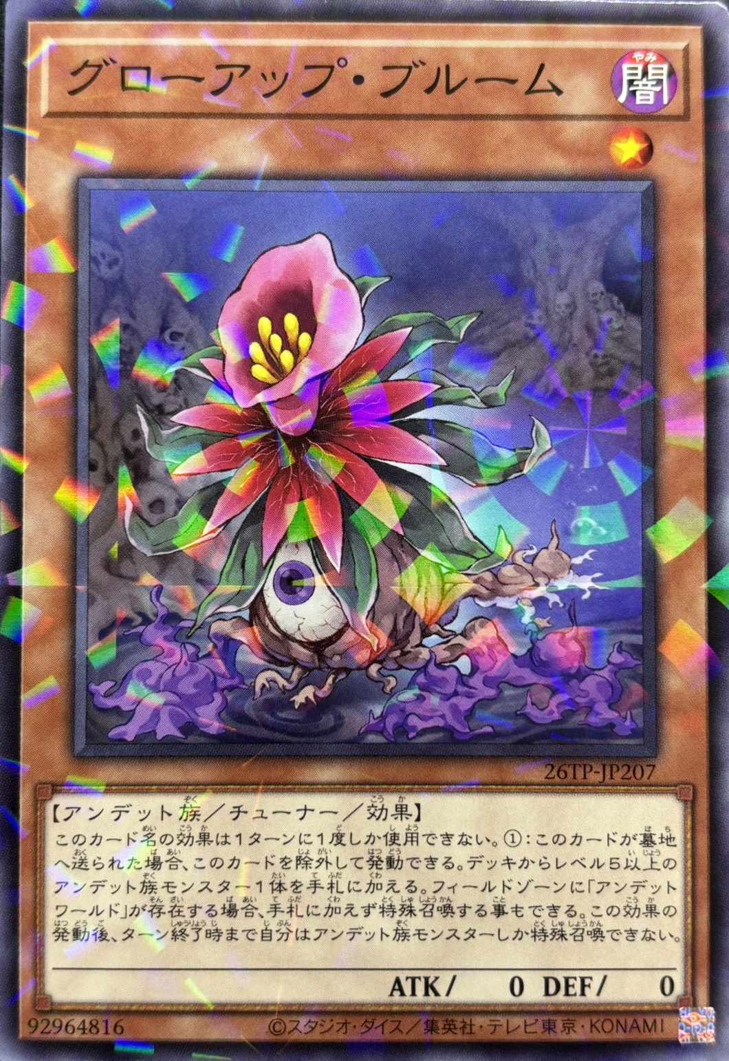 グローアップブルーム【N+P】〈26TP-JP207〉