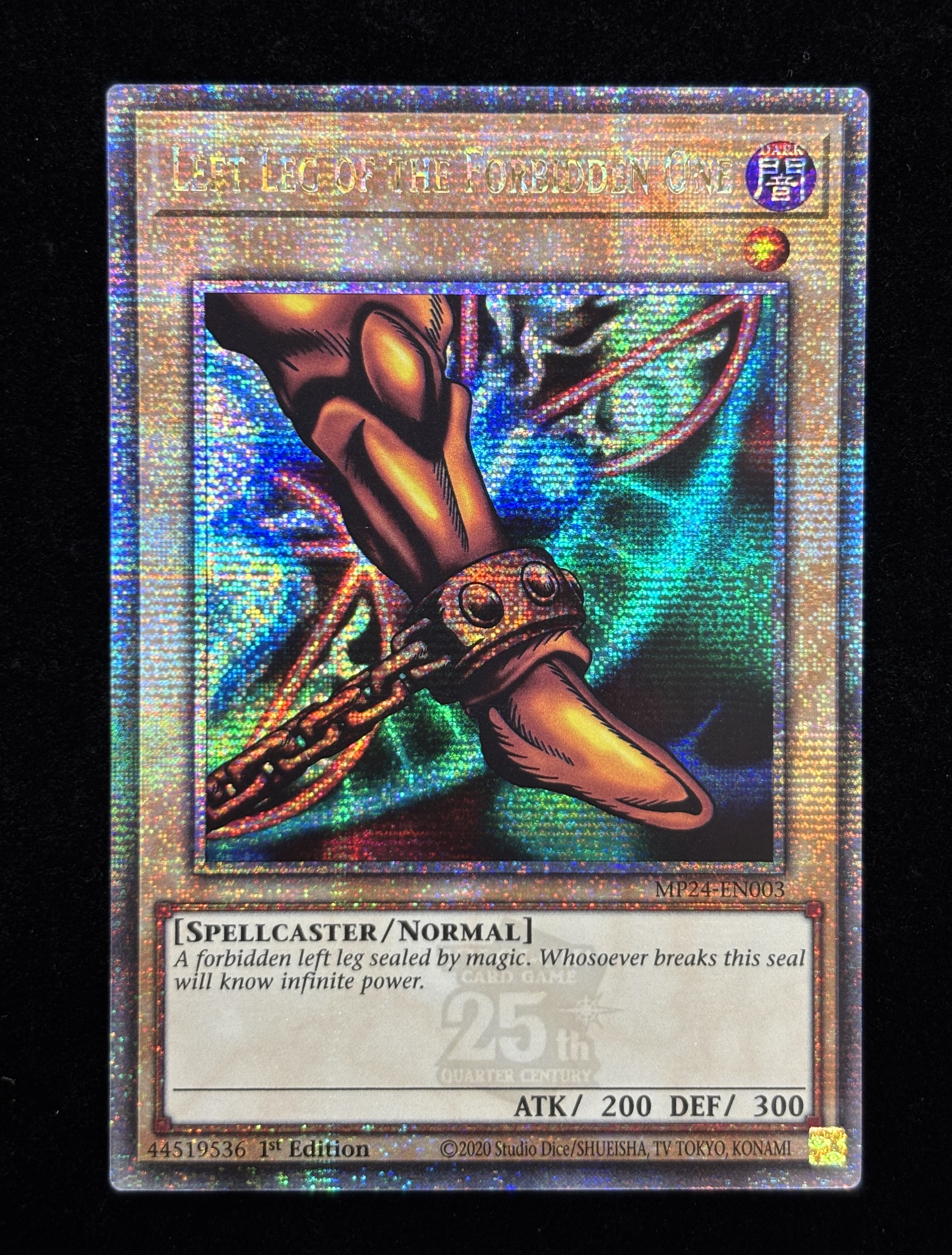 【状態B】●LEFT LEG OF THE FORBIDDEN ONE(MP24-EN003)(QCSE)