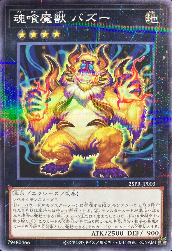 【状態B】魂喰魔獣バズー【NP】〈25PR-JP003〉