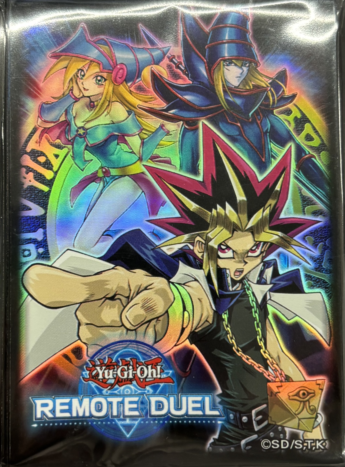 【スリーブ】闇遊戯＆ブラックマジシャン＆マジシャンガール(REMOTEDUEL)100枚入り