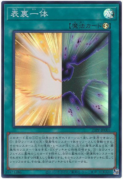 【状態B】表裏一体【SE】〈23PP-JP005〉