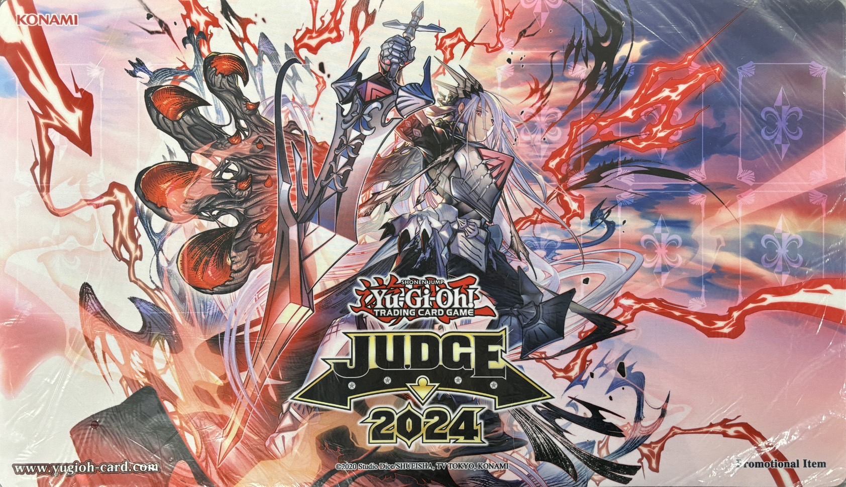 【プレイマット】赫聖の妖騎士 デスピアン・ルルワリリス judge2024