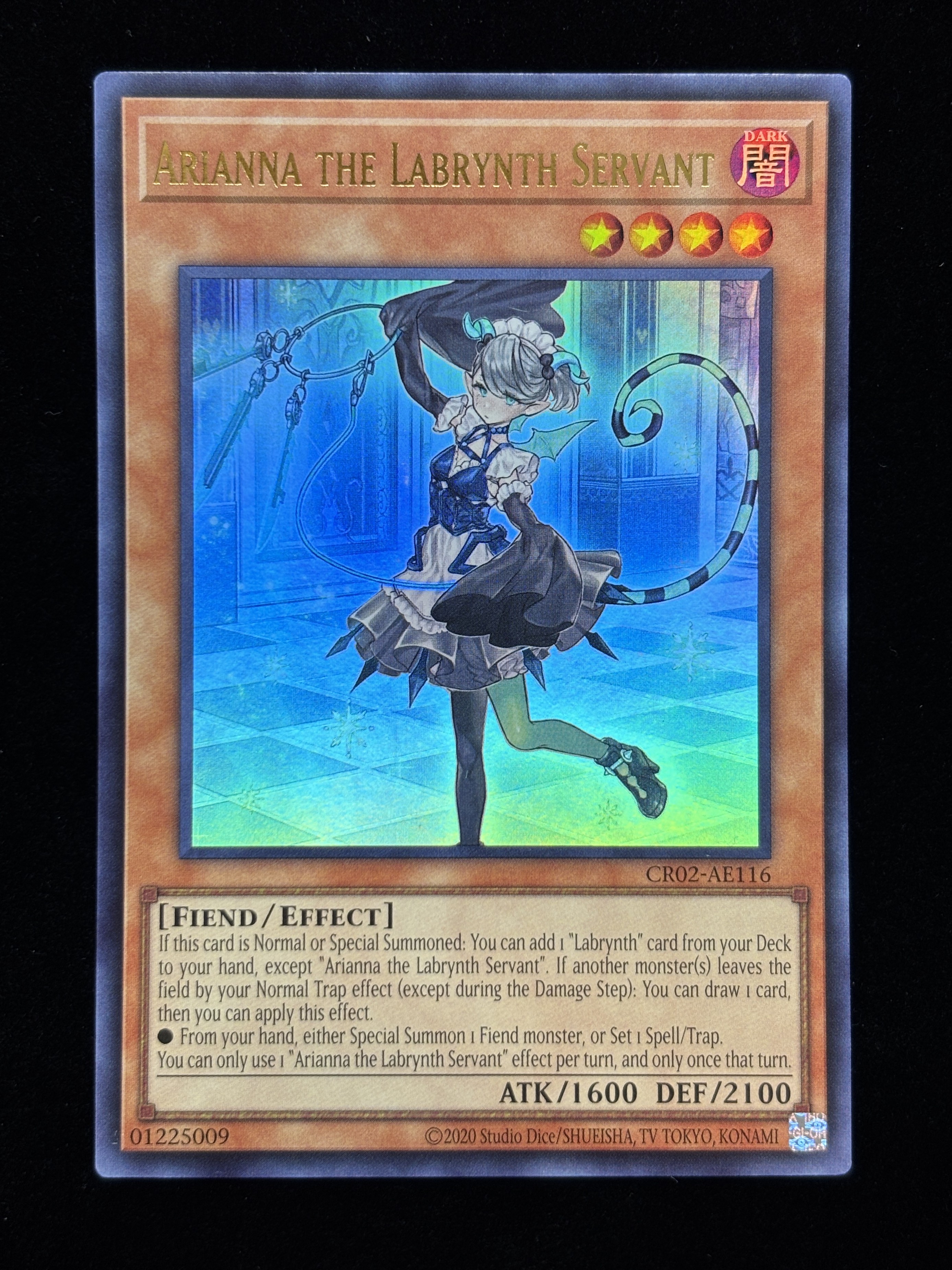 【状態C】●ARIANNA THE LABRYNTH SERVANT(CR02-AE116)(UR)