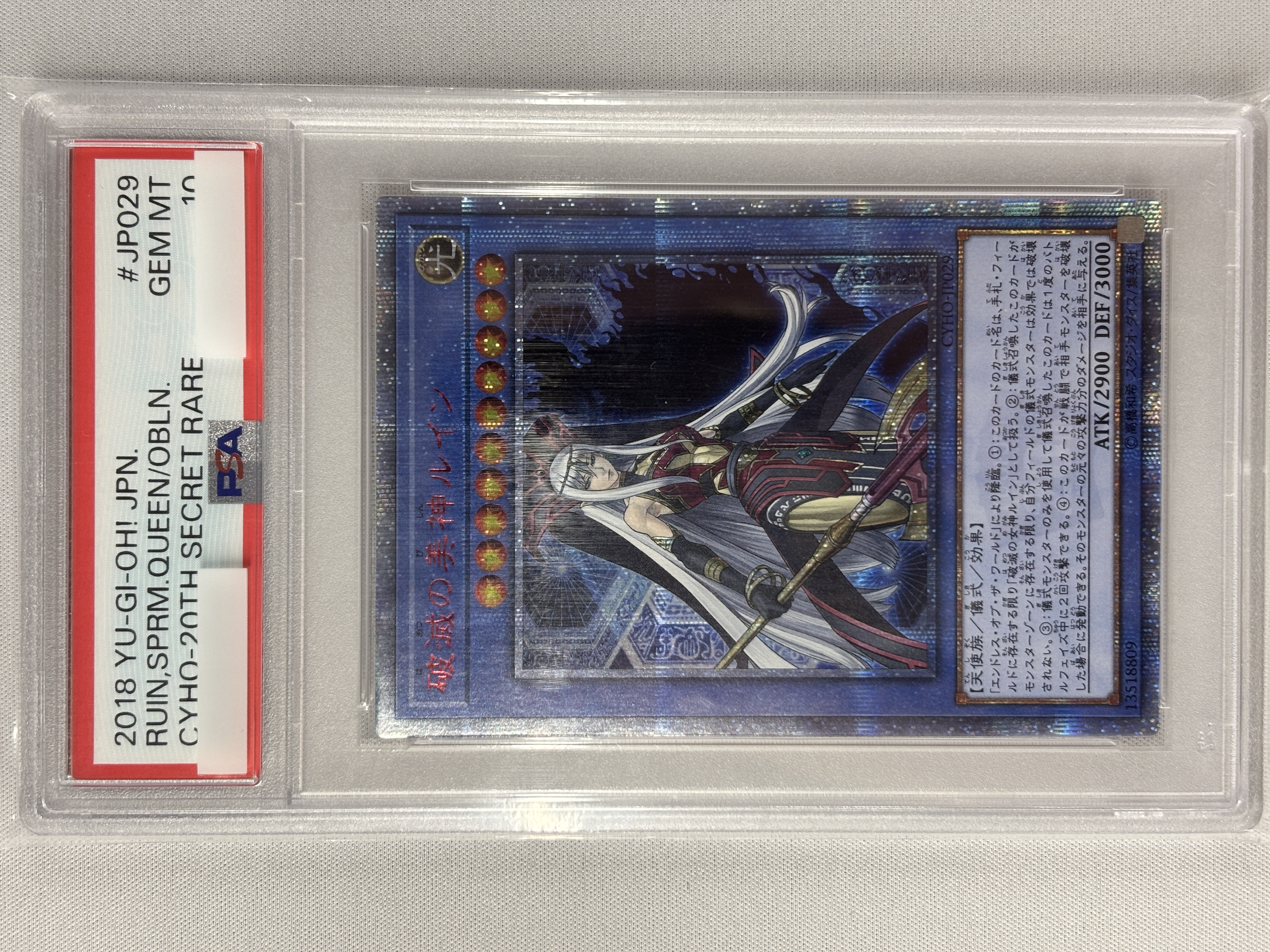 【PSA10】破滅の美神ルイン【20thSE】〈CYHO-JP029〉