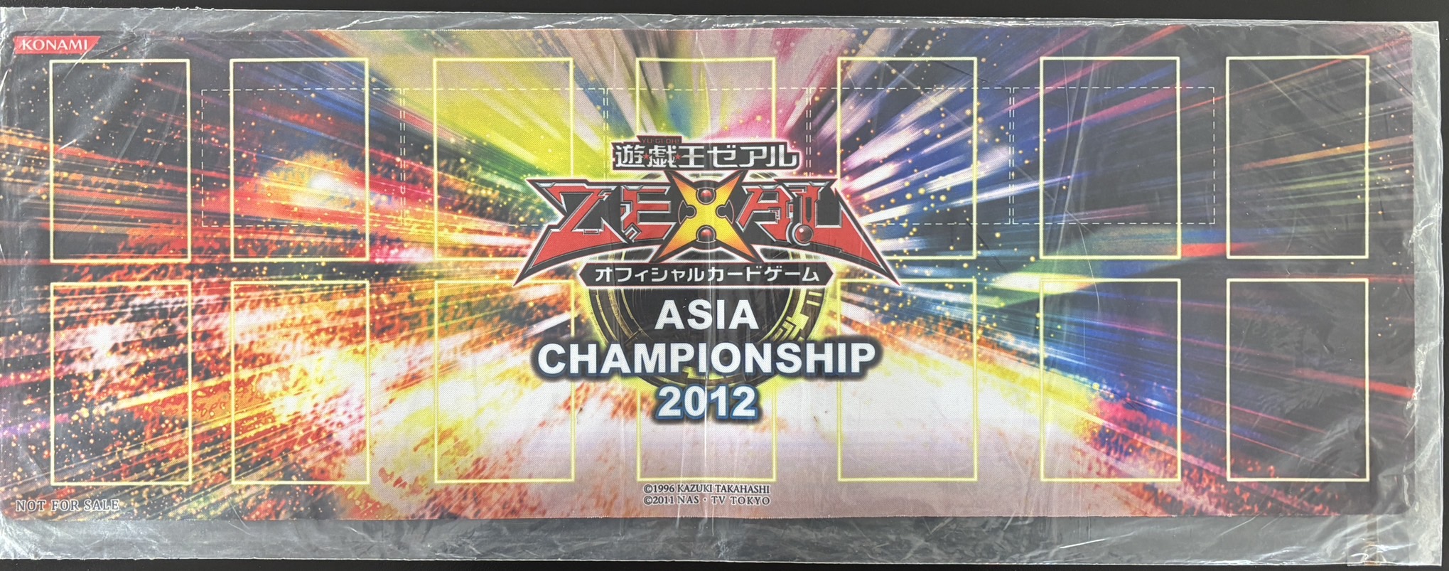 【ハーフプレイマット】遊戯王ZEXAL ASIA CHAMPION SHIP2012