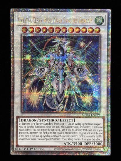 【状態B】●(EU版)Crystal Clear Wing Over Synchro Dragon(SUDA-EN039)(QCSE)