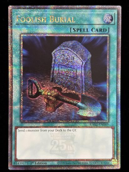 【状態B】●(EU版)Foolish Burial(RA02-EN049)(QCSE)