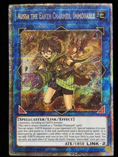 【状態A】●(北米版)AUSSA THE EARTH CHARMER, IMMOVABLE(IGAS-EN048)(Starlight)