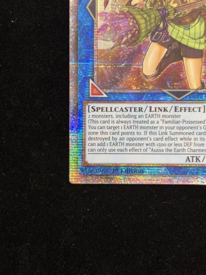 【状態A】●(北米版)AUSSA THE EARTH CHARMER, IMMOVABLE(IGAS-EN048)(Starlight)