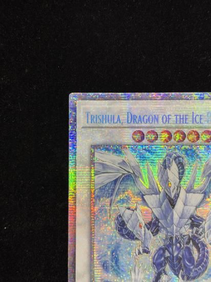 【状態B】●(北米版)TRISHULA, DRAGON OF THE ICE BARRIER(BLVO-EN100)(Starlight)