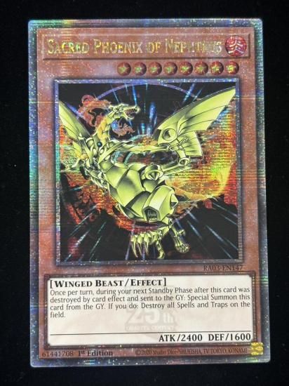 【状態A】●(EU版)SACRED PHOENIX OF NEPHTHYS(RA03-EN147)(QCSE)