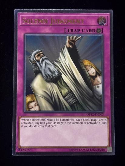 【状態A】●(北米版)SOLEMN JUDGMENT(OP12-EN003)(UL)