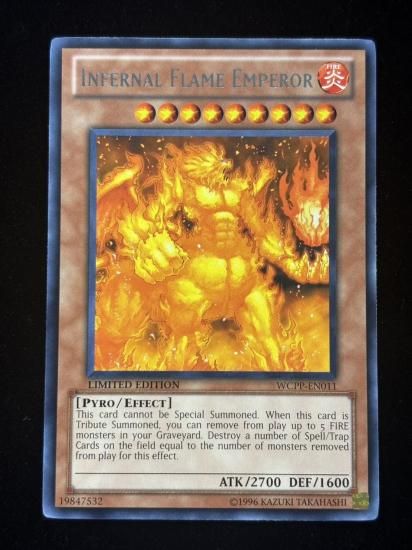 【状態A】●(北米版)INFERNAL FLAME EMPEROR(WCPP-EN011)(R)