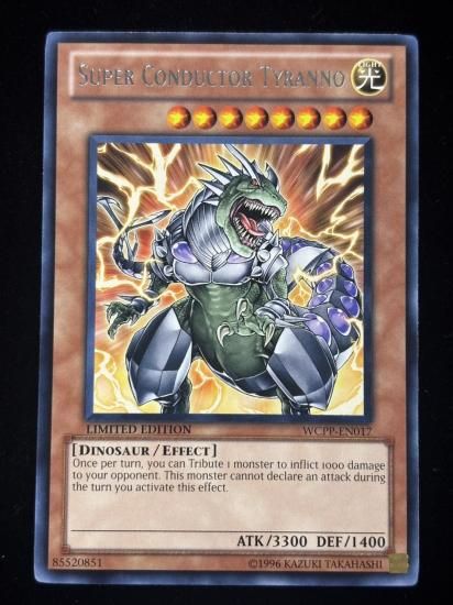 【状態A】●(北米版)SUPER CONDUCTOR TYRANNO(WCPP-EN017)(R)
