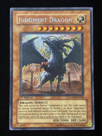 【状態B】●(北米版)JUDGEMNT DRAGON(LODT-EN026)(SE)