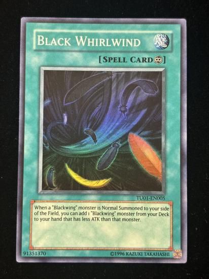 【状態B】●(北米版)BLACK WHIRLWIND(TU01-EN005)(SR)