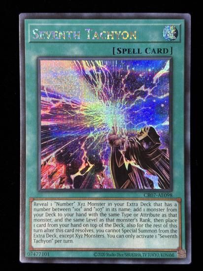 【状態A】●(アジア英語)SEVENTH TACHYON(CR07-AE098)(SE)