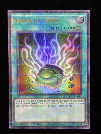 【状態A】●(北米版)SHARD OF GREED(TBC1-EN014)(UR+P)