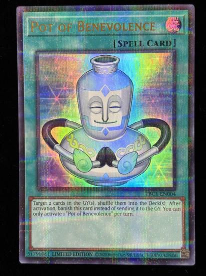 【状態A】●(北米版)POT OF BENEVOLENCE(TBC1-EN004)(UR+P)