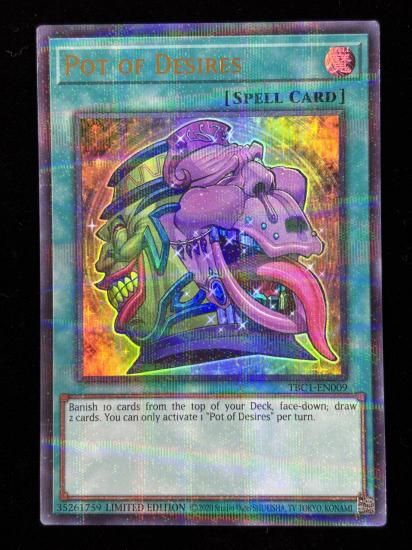 【状態A】●(北米版)POT OF DESIRES(TBC1-EN009)(UR+P)