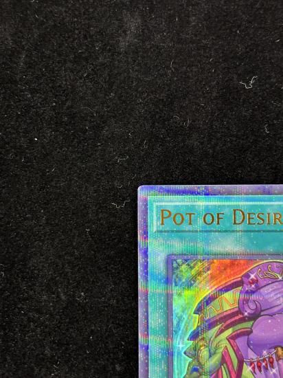 【状態A】●(北米版)POT OF DESIRES(TBC1-EN009)(UR+P)