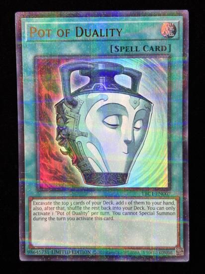 【状態A】●(北米版)POT OF DUALITY(TBC1-EN007)(UR+P)