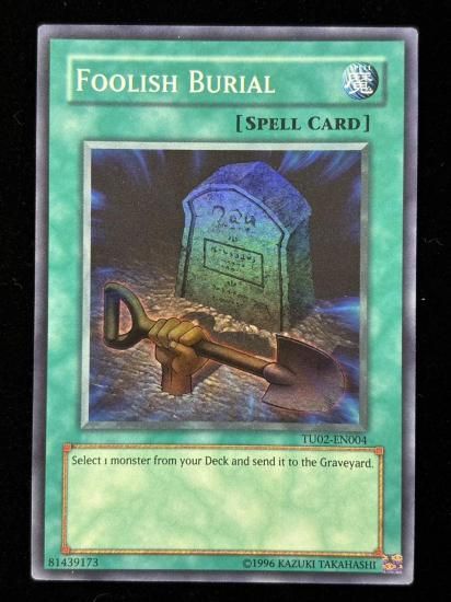 【状態A】●(北米版)FOOLISH BURIAL(TU02-EN004)(SR)