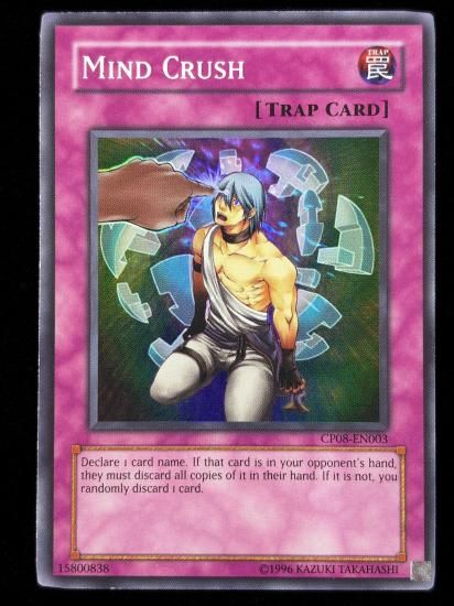 【状態B】●(北米版)MIND CRUSH(CP08-EN003)(SR)